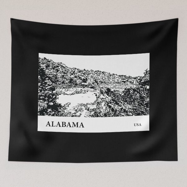 Item preview, Alabama USA designed and sold by Lakeric Cityscapes.