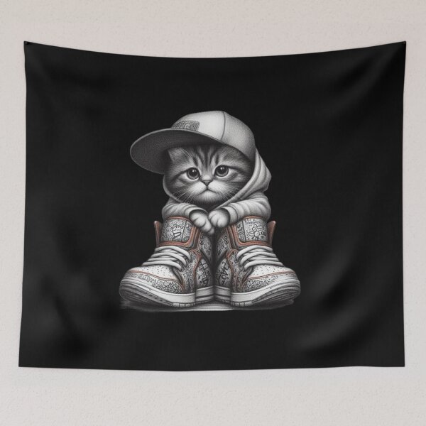 Item preview, “Little Paws, Big Sneakers” designed and sold by CHRIST5000.