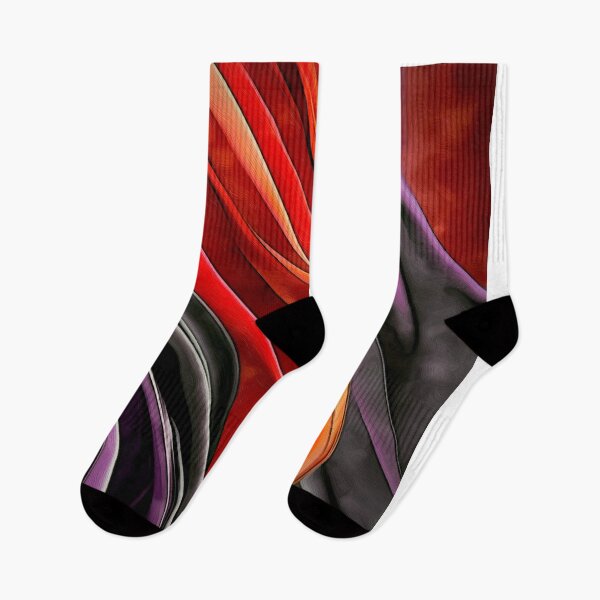 Item preview, Red, Orange, Purple and Black Abstract designed and sold by Anas Arts.
