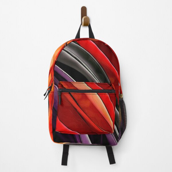 Item preview, Red, Orange, Purple and Black Abstract designed and sold by Anas Arts.