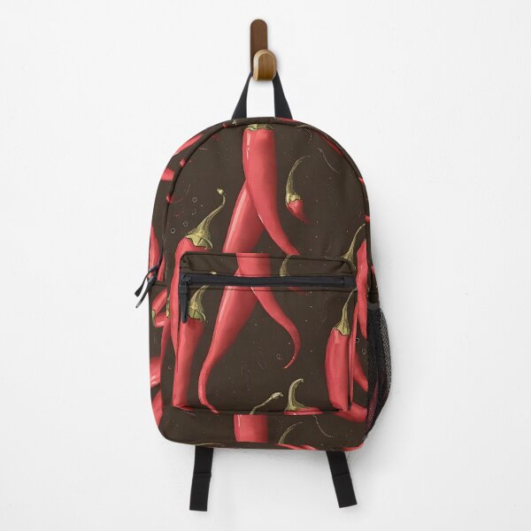 Item preview, Seamless pattern with red chilli peppers designed and sold by Haji Kamora.