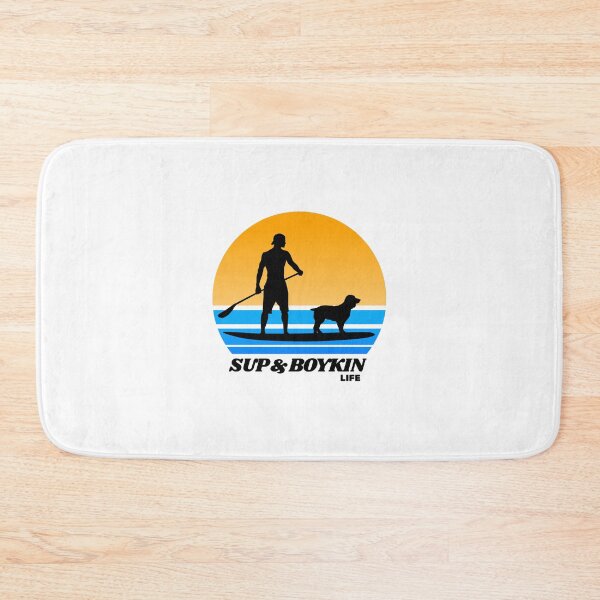 Item preview, SUP and Boykin Life Standup Paddleboarding Dog Dad designed and sold by Guarddogdrive.