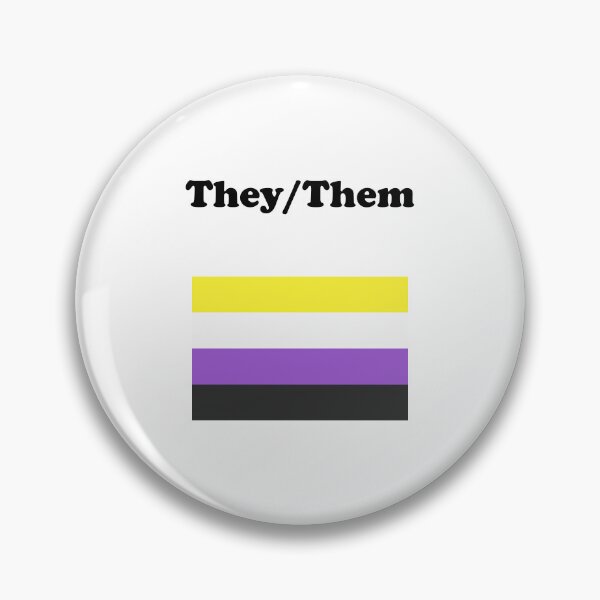 Item preview, Non-Binary Flag They Them   Nonbinary   designed and sold by Inspirationmotivation.