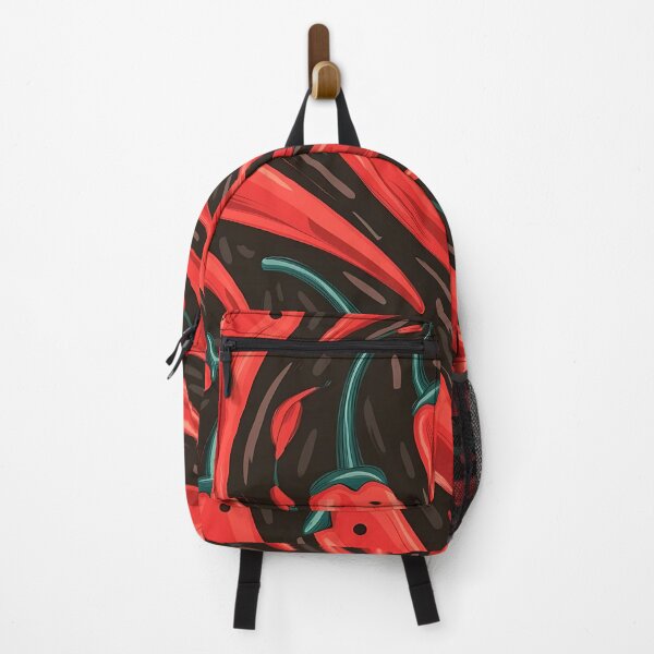 Item preview, Seamless pattern with red chilli peppers designed and sold by Haji Kamora.