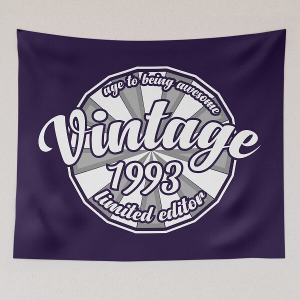 Item preview, Age to Being Awesome - Vintage 1993 Limited Edition T-Shirt | 30th Birthday Retro Tee | Born in 1993 Classic Shirt designed and sold by BuyFromSeller.