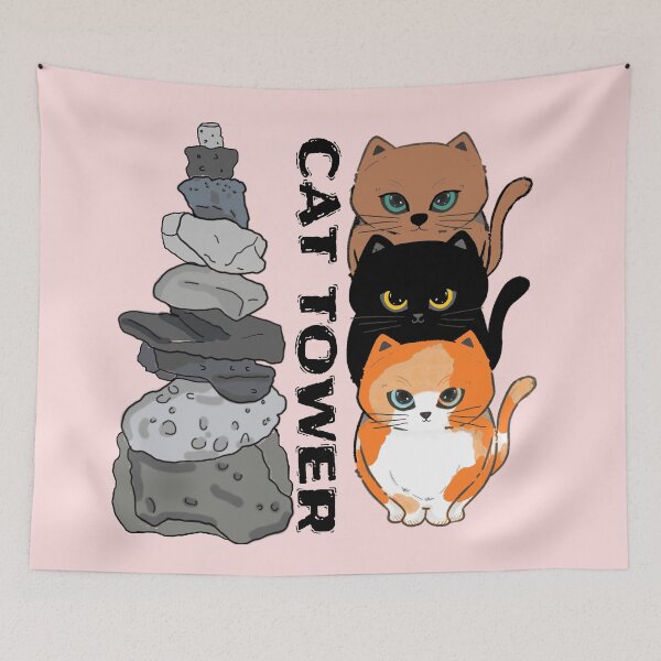 Item preview, cat tower designed and sold by zzzozzo.