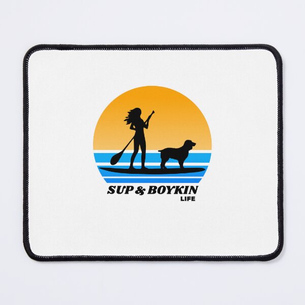 Item preview, SUP and Boykin Standup Paddleboarding Dog Mom designed and sold by Guarddogdrive.