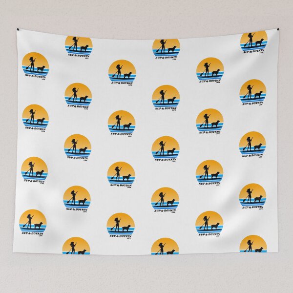 Item preview, SUP and Boykin Standup Paddleboarding Dog Mom designed and sold by Guarddogdrive.