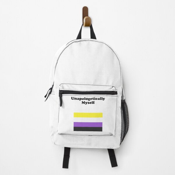 Item preview, Non-Binary Flag Unapologetically Myself Nonbinary   designed and sold by Inspirationmotivation.