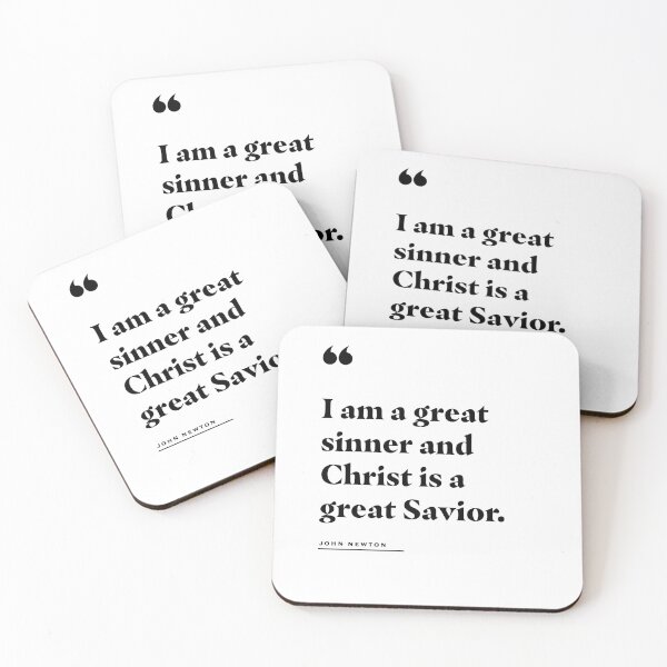 Item preview, Christ is a Great Savior John Newton Quote designed and sold by 2fivequotes.