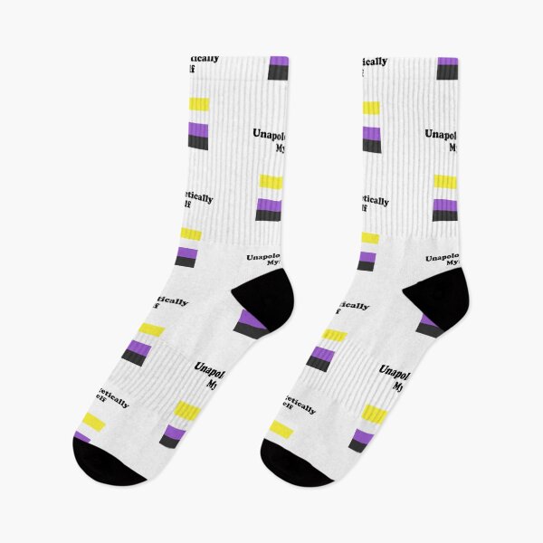 Item preview, Non-Binary Flag Unapologetically Myself Nonbinary   designed and sold by Inspirationmotivation.