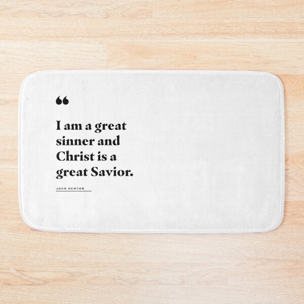 Item preview, Christ is a Great Savior John Newton Quote designed and sold by 2fivequotes.