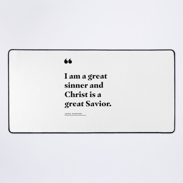 Item preview, Christ is a Great Savior John Newton Quote designed and sold by 2fivequotes.