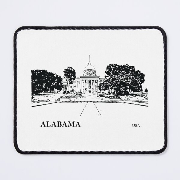 Item preview, Alabama State USA designed and sold by Lakeric Cityscapes.