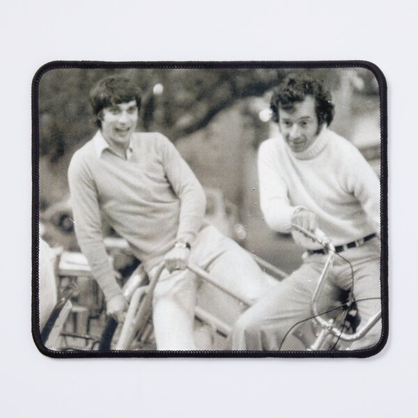 Item preview, Francois Cevert and Jean-Pierre Beltoise funny print designed and sold by cceridwenx.