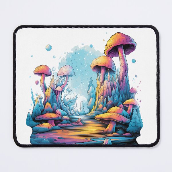 Item preview, Psychodelic Mushrooms designed and sold by Lil-Satu.