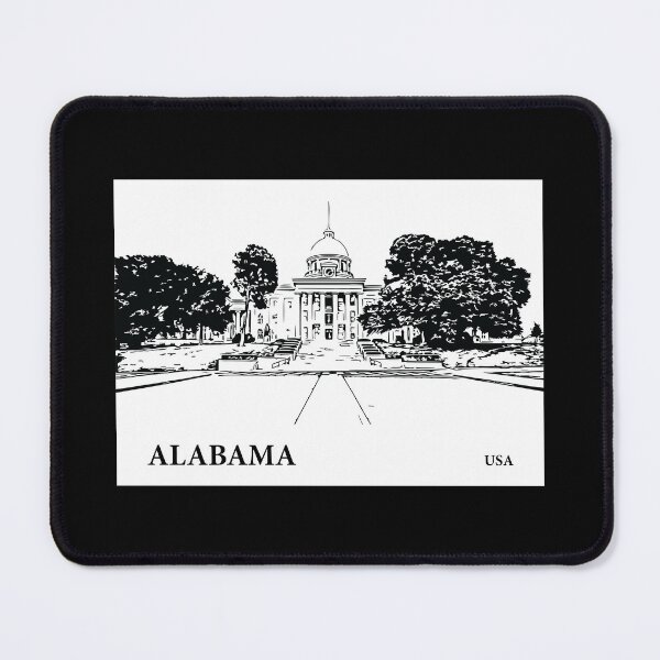 Item preview, Alabama State USA designed and sold by Lakeric Cityscapes.