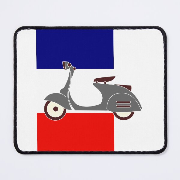 Item preview, Scooter on French Flag designed and sold by AceHamster.