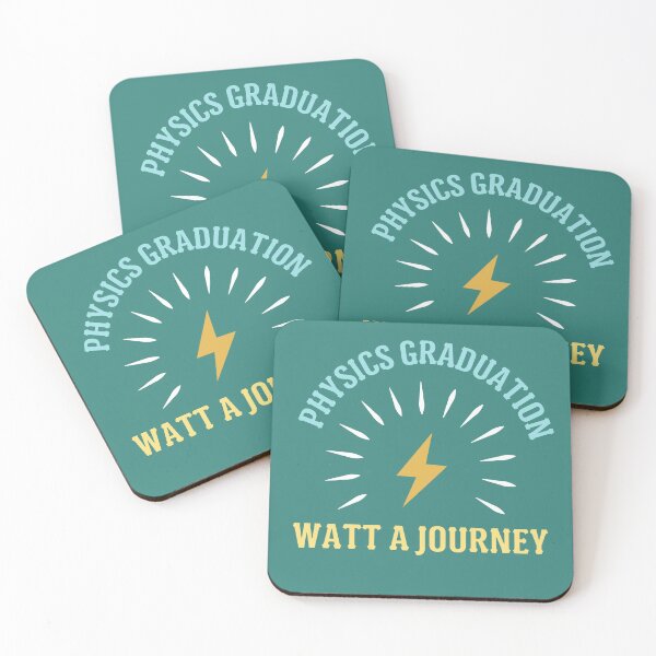 Item preview, Physics Graduation Watt a Journey Physics Humor Gifts designed and sold by MomentumCloset.