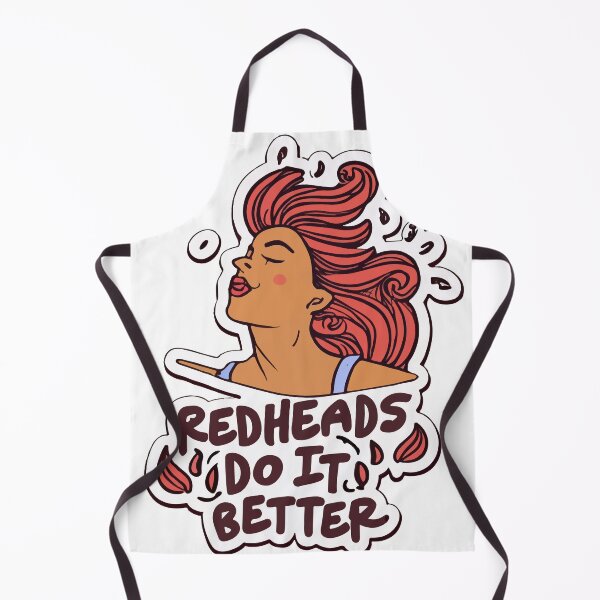 Item preview, Fiery Redhead Silhouette - Redheads Do It Better designed and sold by NiftyWrx.