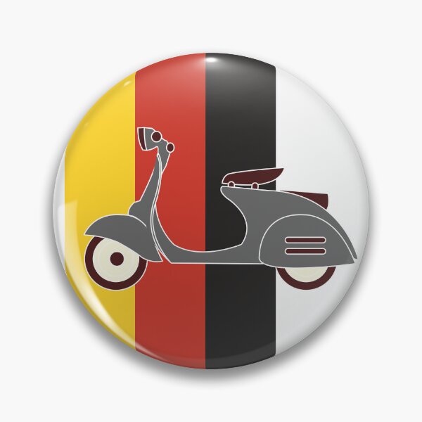 Artikelvorschau, Roller auf deutscher Flagge entworfen und verkauft von AceHamster.