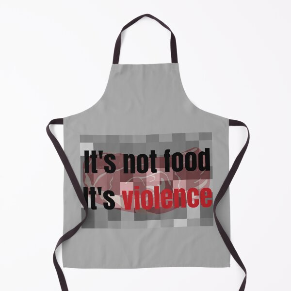 Item preview, Its not food its violence pixelated meat designed and sold by PassionFruchti.