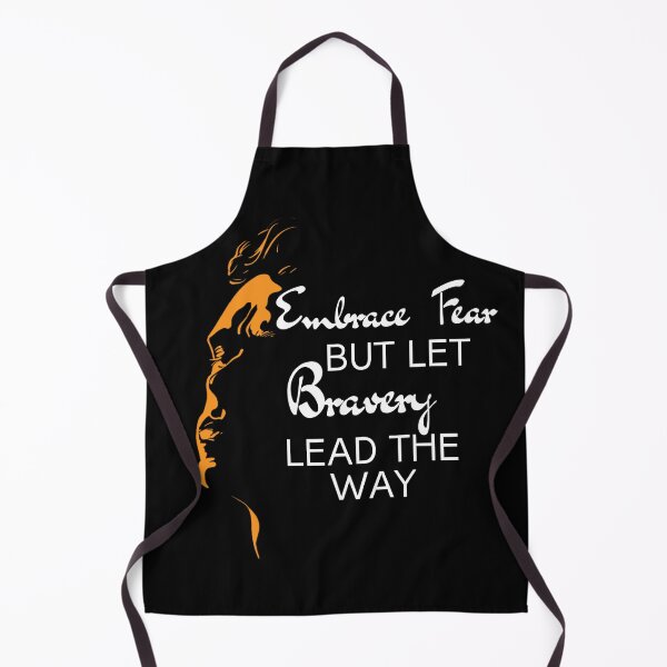 Item preview, EMBRACE FEAR, BUT LET BRAVERY LEAD THE WAY. designed and sold by Inspiretouplift.