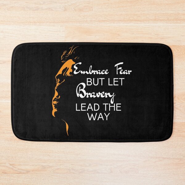 Item preview, EMBRACE FEAR, BUT LET BRAVERY LEAD THE WAY. designed and sold by Inspiretouplift.