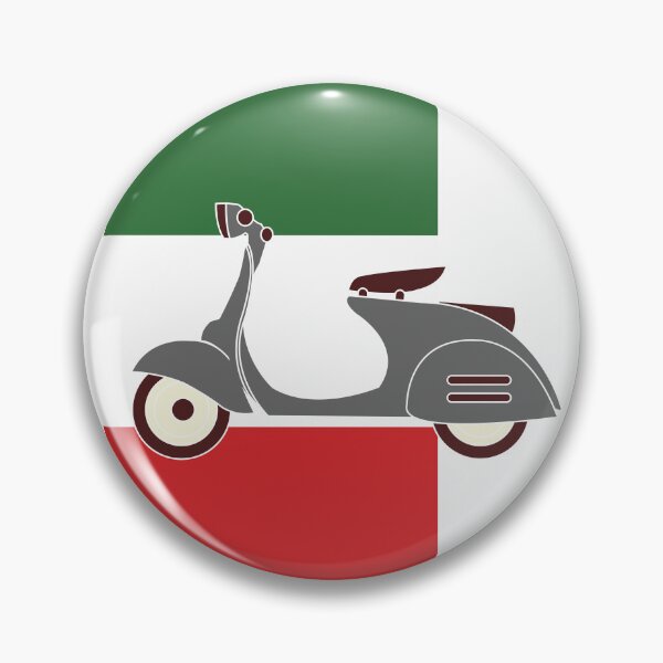 Artikelvorschau, Roller auf italienischer Flagge entworfen und verkauft von AceHamster.