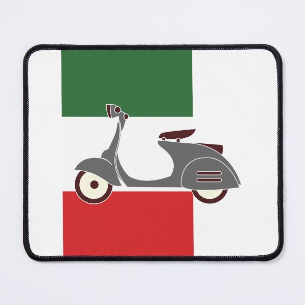 Item preview, Scooter on Italian Flag designed and sold by AceHamster.
