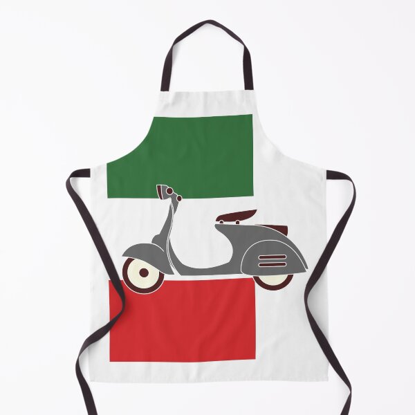 Item preview, Scooter on Italian Flag designed and sold by AceHamster.