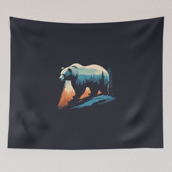 Item preview, Grizzly Bear designed and sold by ArtCraftLab.
