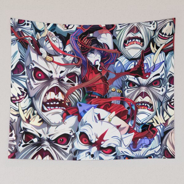 Item preview, Cartoon zombie masks designed and sold by Glenbobagins.