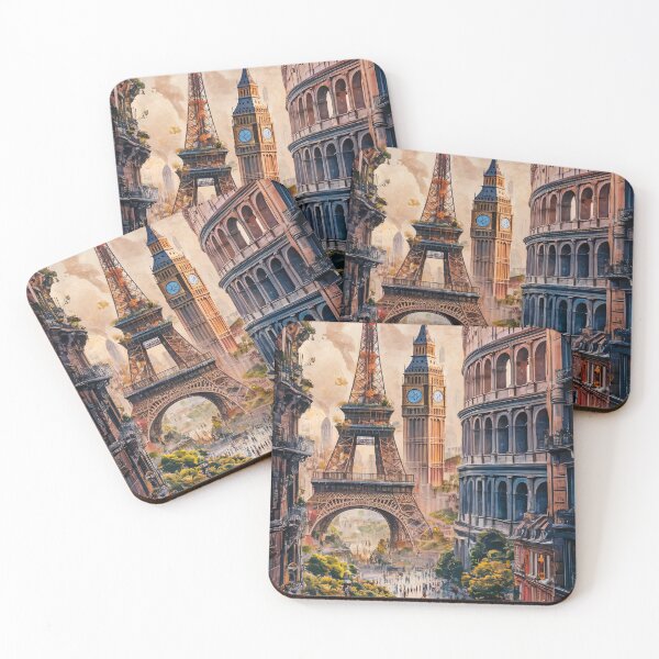 Item preview, European landmarks designed and sold by NeoCraftDesigns.
