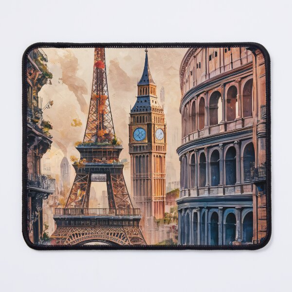 Item preview, European landmarks designed and sold by NeoCraftDesigns.