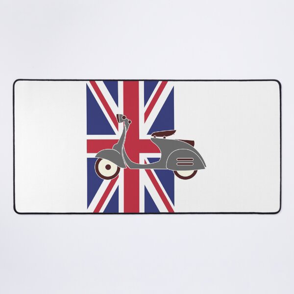 Item preview, Scooter on British Flag designed and sold by AceHamster.