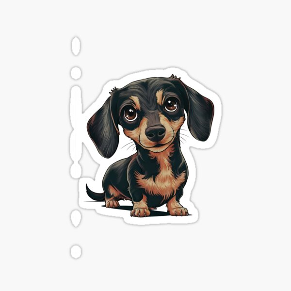 Item preview, Cute Dachshund  designed and sold by TweetShop.