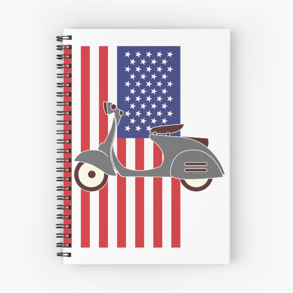 Item preview, Scooter on USA Flag designed and sold by AceHamster.