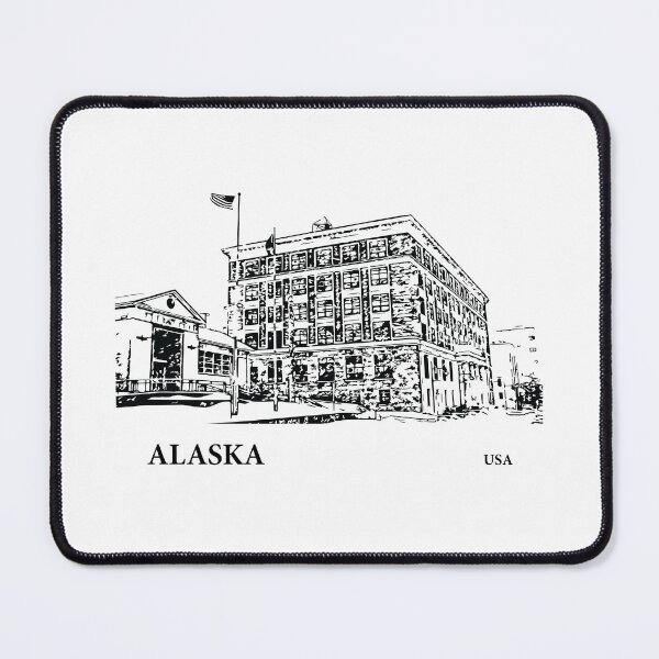 Item preview, Alaska State USA designed and sold by Lakeric Cityscapes.