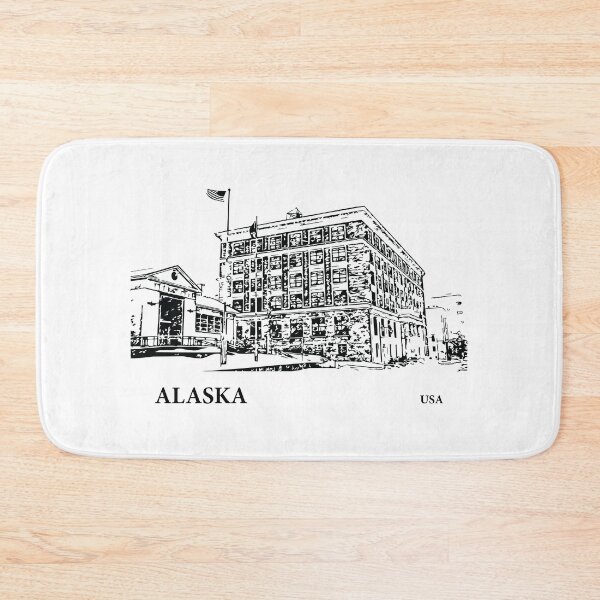 Item preview, Alaska State USA designed and sold by Lakeric Cityscapes.