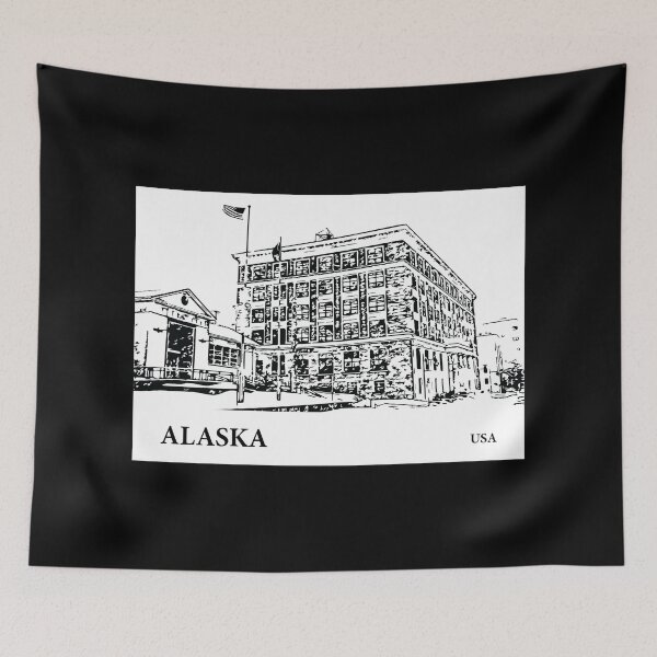 Item preview, Alaska State USA designed and sold by Lakeric Cityscapes.