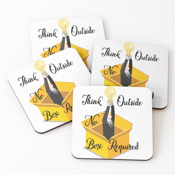 Item preview, think outside no box required designed and sold by art lines.