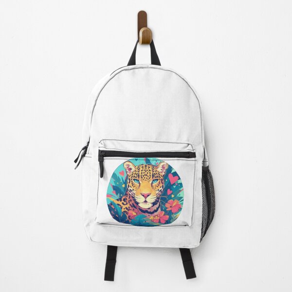 Item preview, Jaguar in Love // Aesthetic Jaguar // Cool Animal // Cyber Animal // Future Animal Art // Animal Warrior // Animal Cute Art // Gaming Aesthetic stickers designed and sold by SMARTKIT DESIGNAGENCY.