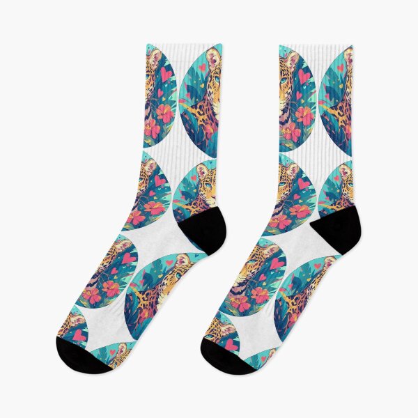 Item preview, Jaguar in Love // Aesthetic Jaguar // Cool Animal // Cyber Animal // Future Animal Art // Animal Warrior // Animal Cute Art // Gaming Aesthetic stickers designed and sold by SMARTKIT  DESIGNAGENCY.