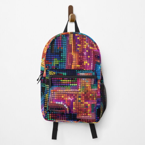 Item preview, bitcoin pixel squares designed and sold by Bitcoinomnis.