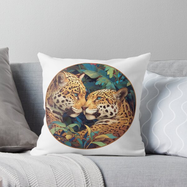 Item preview, Jaguar in Love // Aesthetic Jaguar // Cool Animal // Cyber Animal // Future Animal Art // Animal Warrior // Animal Cute Art // Gaming Aesthetic stickers designed and sold by SMARTKIT  DESIGNAGENCY.