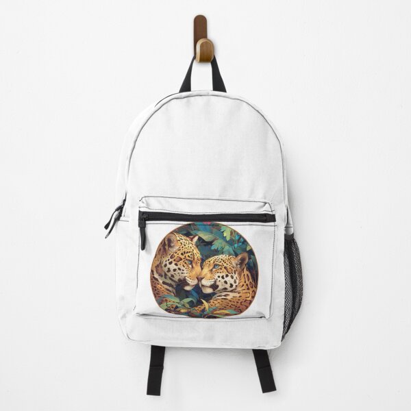 Item preview, Jaguar in Love // Aesthetic Jaguar // Cool Animal // Cyber Animal // Future Animal Art // Animal Warrior // Animal Cute Art // Gaming Aesthetic stickers designed and sold by SMARTKIT DESIGNAGENCY.