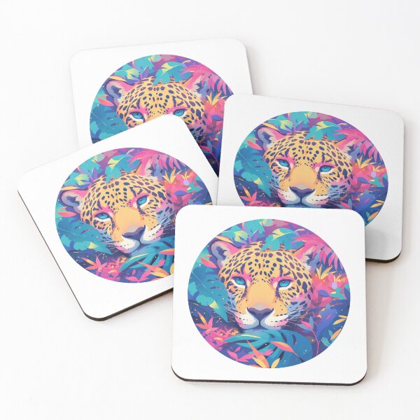 Item preview, Jaguar in Love // Aesthetic Jaguar // Cool Animal // Cyber Animal // Future Animal Art // Animal Warrior // Animal Cute Art // Gaming Aesthetic stickers designed and sold by SMARTKIT  DESIGNAGENCY.