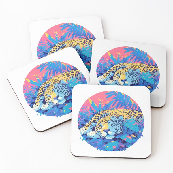 Item preview, Jaguar in Love // Aesthetic Jaguar // Cool Animal // Cyber Animal // Future Animal Art // Animal Warrior // Animal Cute Art // Gaming Aesthetic stickers designed and sold by SMARTKIT  DESIGNAGENCY.