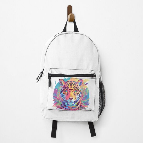 Item preview, Jaguar in Love // Aesthetic Jaguar // Cool Animal // Cyber Animal // Future Animal Art // Animal Warrior // Animal Cute Art // Gaming Aesthetic stickers designed and sold by SMARTKIT DESIGNAGENCY.
